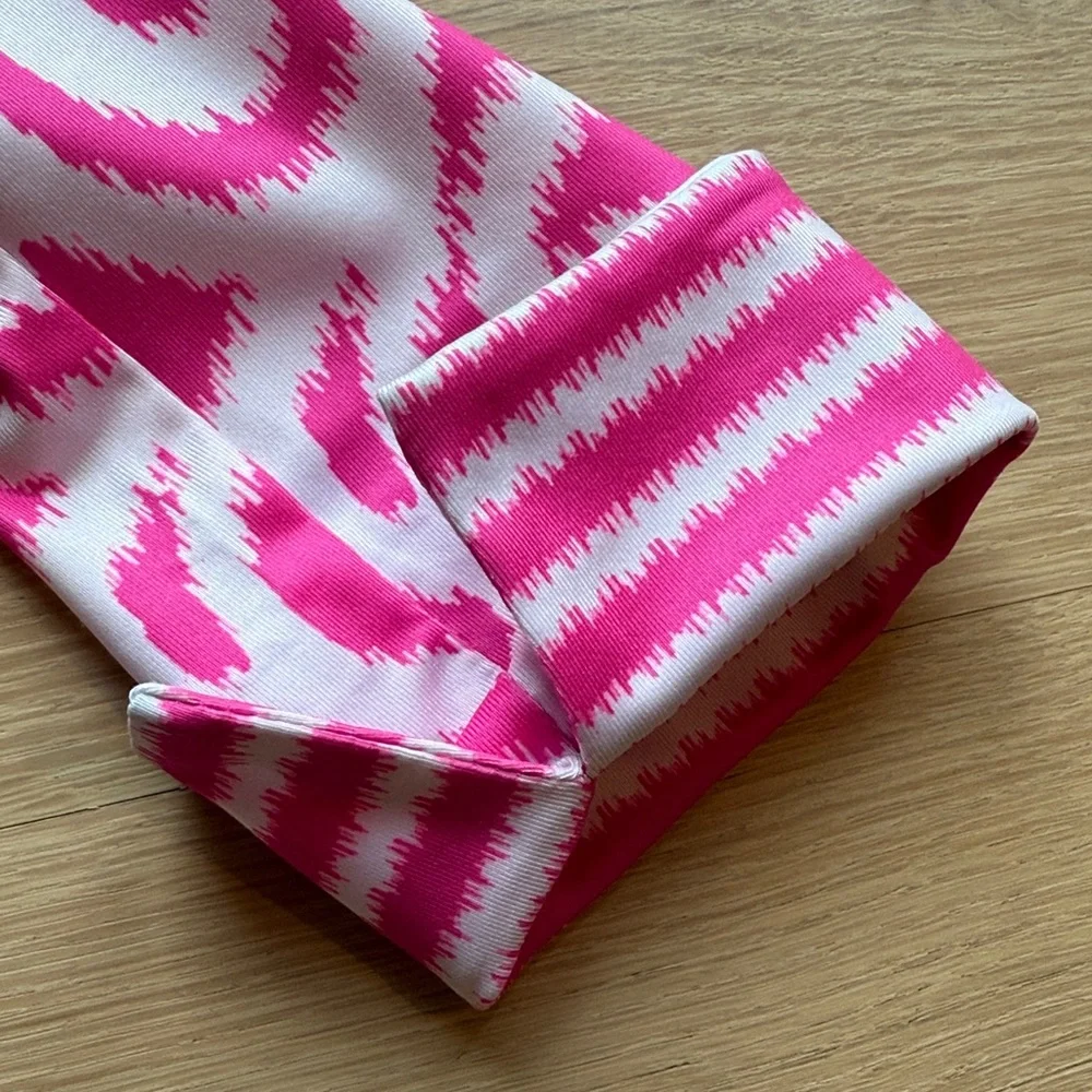 Gretchen Scott Designs Pink and White Tunic Top - Picture 3 of 9